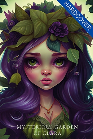 Mysterious Garden of Clara - Hardcover 6x9-inch Notebook