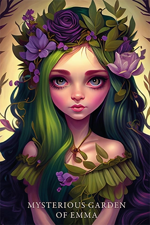 Mysterious Garden of Emma - Paperback 6x9-inch Notebook