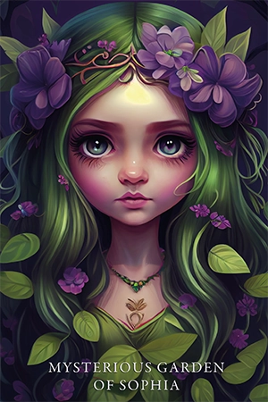 Mysterious Garden of Sophia - Paperback 6x9-inch Notebook