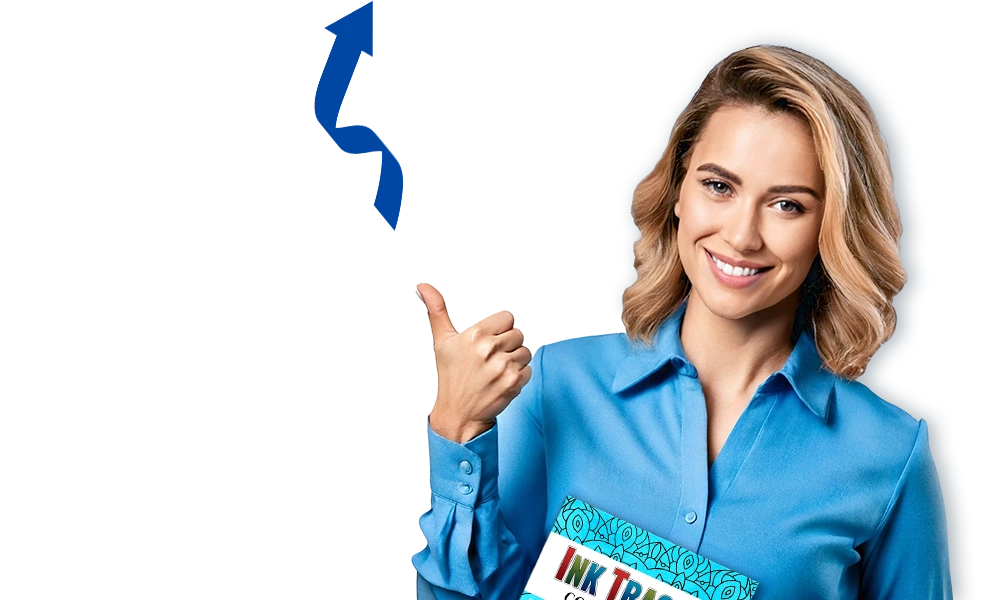 Woman Promoting Amazon Books - Buy Now